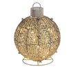 Holiday Living 18-inch LED Gold Ornament Ball Christmas Decoration