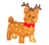 Holiday Living 20-inch Lighted Yorkshire Terrier Christmas Decoration