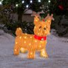 Holiday Living 20-inch Lighted Yorkshire Terrier Christmas Decoration