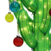 Holiday Living 4.5 foot LED Christmas Cactus with Ornaments Yard Decoration
