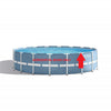 Intex 12470 Replacement Horizontal Beam for 18ft X 48in, 24ft x 52in Round Prism Frame Pools