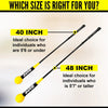 Hit Run Steal 40-inch Warm Up Golf Swing Trainer Aid