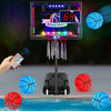 HyDren LED Poolside Glow in the Dark Basketball Hoop Swimming Pool Games with Remote