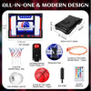 HyDren LED Poolside Glow in the Dark Basketball Hoop Swimming Pool Games with Remote