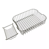 Franke PR50C Coated Stainless Large Drain Basket Rectangular Wire Rinse