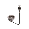 FRANKE 900P POP-UP STRAINER polished chrome drain is the perfect tool to let you drain a sink from the deck