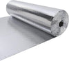 The Fellie Bubble Reflective Insulation Roll - Double Side Foam Core Radiant Barrier Aluminium Foil Panel for Window, Roof, Attic, Garage, Greenhouse - 3mm, 47in x 32ft