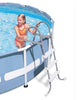 Intex Steel Frame Above Ground Swimming Pool Ladder for 42" Wall Height Pools