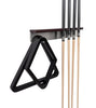 BILLIARDS XPRESS Wall Mounted Pool Cue Rack Pool with Stick Holder and Chalk