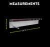 BILLIARDS XPRESS Wall Mounted Pool Cue Rack Pool with Stick Holder and Chalk