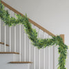 Sosation 27-feet Real Touch Cypress Artificial Christmas Garland