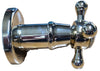 Jado Cross Handle 865/708/167 Plain wall Valve Trim Diamond Ultra Brass