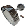Jerdon HL85CD First Class Lighted Mirror Direct-Wire Triple Magnification Mirror