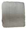 JM by Julien MacDonald Faux Fur Throw with Rhinestone Channeled Gray 60in X 80in