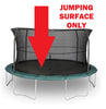 JumpKing Replacement 14FT Round Trampoline Jumping Mat with 72 V-Rings (5.5in Springs)