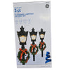 GE StayBright 3-Count Flickering Lamppost Christmas Pathway Set