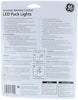 GE Wireless Remote Control LED Puck Lights, 3 LED, White, 2-Pack, 17494