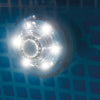 Intex 1.25-Inch 0.8W White LED Hydroelectric Power Pool Light Fixture 28691E