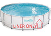 26' X 52" Summer Waves Elite Metal Frame Round POOL LINER ONLY