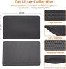 RIZZARI Cat Litter Mat Double Layer Waterproof Urine Proof Trapping Mat