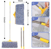 Commercial Mops for Floor Cleaning, Wet Mop Cotton Mop with 61inch Handle, 2Pack