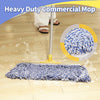 Commercial Mops for Floor Cleaning, Wet Mop Cotton Mop with 61inch Handle, 2Pack