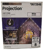 LightShow Projection Light String Set of 8 White 12-FT Total Length