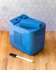 Blue Jean Chef 1-Quart Thermoelectric Ice Cream Maker Denim Blue