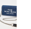 Marc Jacobs The Denim Chain Mini Bag Dark Wash