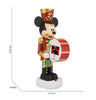 Gemmy Disney 9.25-in Mickey Mouse Toy Figure Christmas Countdown with Drum