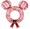 Disney Magic Holiday 2.16-FT Mickey Mouse LED Lighted Wreath Red/White