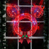 Disney Magic Holiday 2.16-FT Mickey Mouse LED Lighted Wreath Red/White