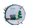 GE Energy Smart 150 LED Miniature String Lights Multi with Green Wire 49.6-FT