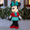 Gemmy Disney 3.5-FT Lighted Minnie Mouse in Winter Outfit Christmas Inflatable