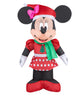 Disney Magic Holiday Minnie Mouse Airdorable 22-inch Inflatable Indoor Use