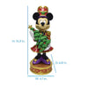 Disney Holiday 15-inch Minnie Mouse Nutcracker Figurine  Holiday Decoration