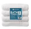 Member's Mark Commercial Hospitality Bath Towels, White 8-Pack