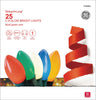GE 25-count String-A-Long Multi-Color Glow Bright Incandescent C9 Christmas Lights