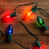 GE 25 String-A-Long Cool Bright Multicolor Incandescent C9 Christmas Lights
