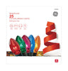 GE 25 String-A-Long Cool Bright Multicolor Incandescent C9 Christmas Lights