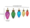 Member's Mark 8-Function 5-Count LED Jumbo C9 Lights Multicolor