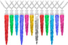 Gemmy Lightshow ColorMotion Multicolor 24-Icicle Light String LED Christmas