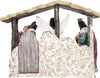 Member's Mark 9 Piece Hand Painted Nativity Set Multicultural