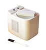 Blue Jean Chef 1-Quart Thermoelectric Ice Cream Maker Mushroom Gray