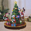 Disney 9.2-in Decorating Christmas Tree Lighted Musical Christmas Tree Figurine