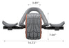 Namxx 4D Ab Roller Wheel with Knee & Elbow Pad Support for Home Fitness