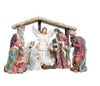 Member's Mark 9 Piece Hand Painted Caucasian Nativity Set