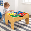 KidKraft  2 in 1 Activity Table with Board (Natural Wood)
