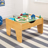 KidKraft  2 in 1 Activity Table with Board (Natural Wood)