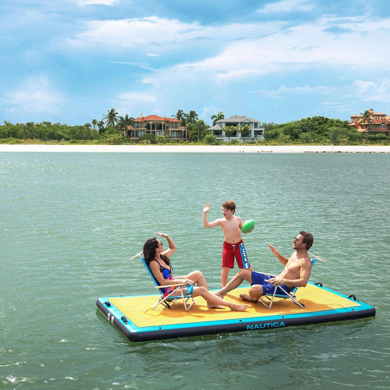 Lakeside Inflatables Nautica Lakeside Inflatable Floating Dock 11FT x 66in x 5.6in | My ...